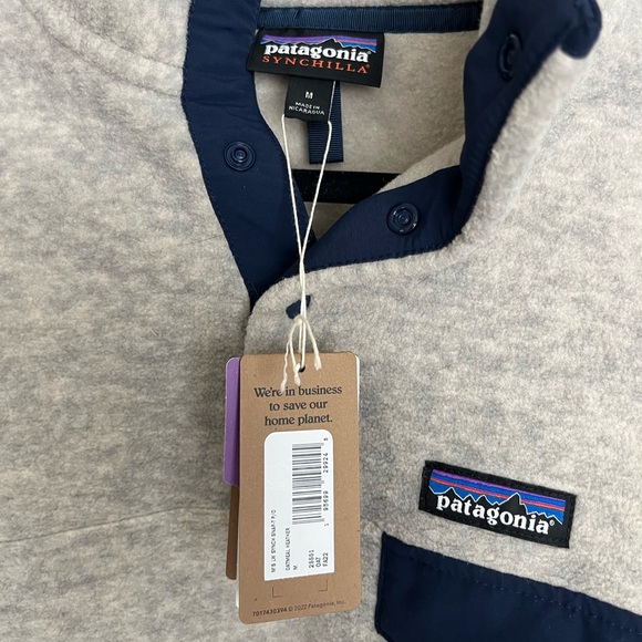 Men's Lightweight Synchilla® Snap-T® Fleece Pullover - Picture 4 of 5